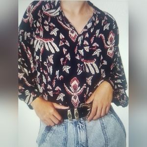 NWT Sold Out!  Ethnic vibe Cantasy blouse ba&sh in 8us